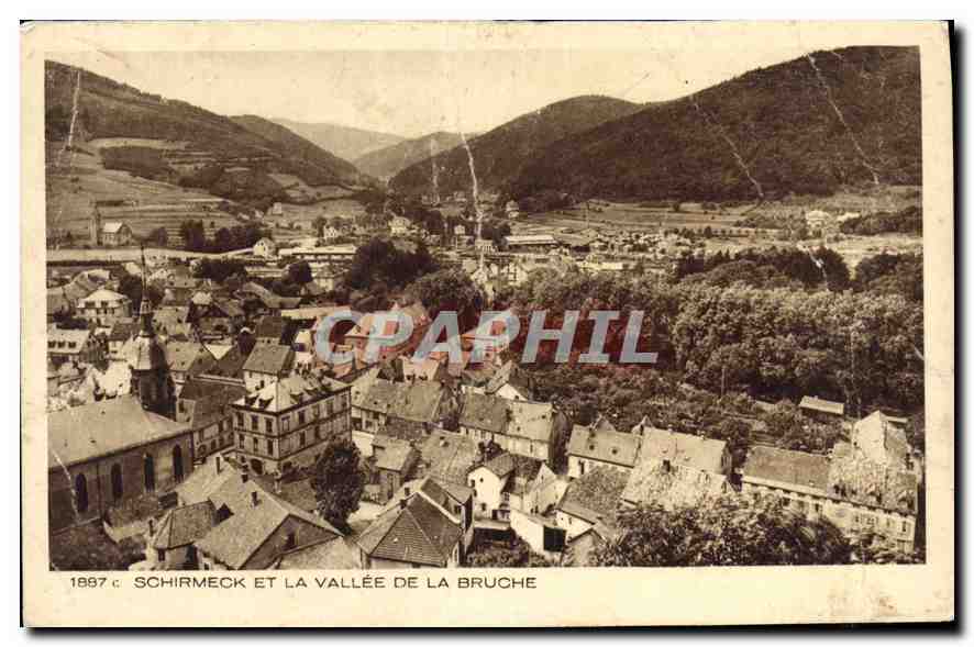 CPA Schirmeck et la Vallee de la Bruche 