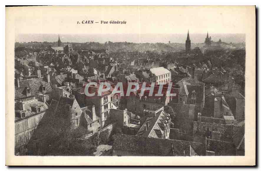 Caen — Vue Générale — Éditeur non visible