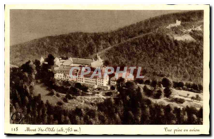 CPA Mont Ste Odile Vue prise en avion 