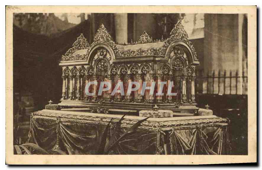 Goldener Reliquienschrein — Reliquien des Kindes Jesu — Calvados