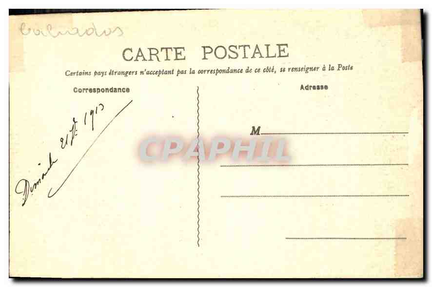 CPA Riva Bella Boulevard de la Manche et Cabines  — Rückseite