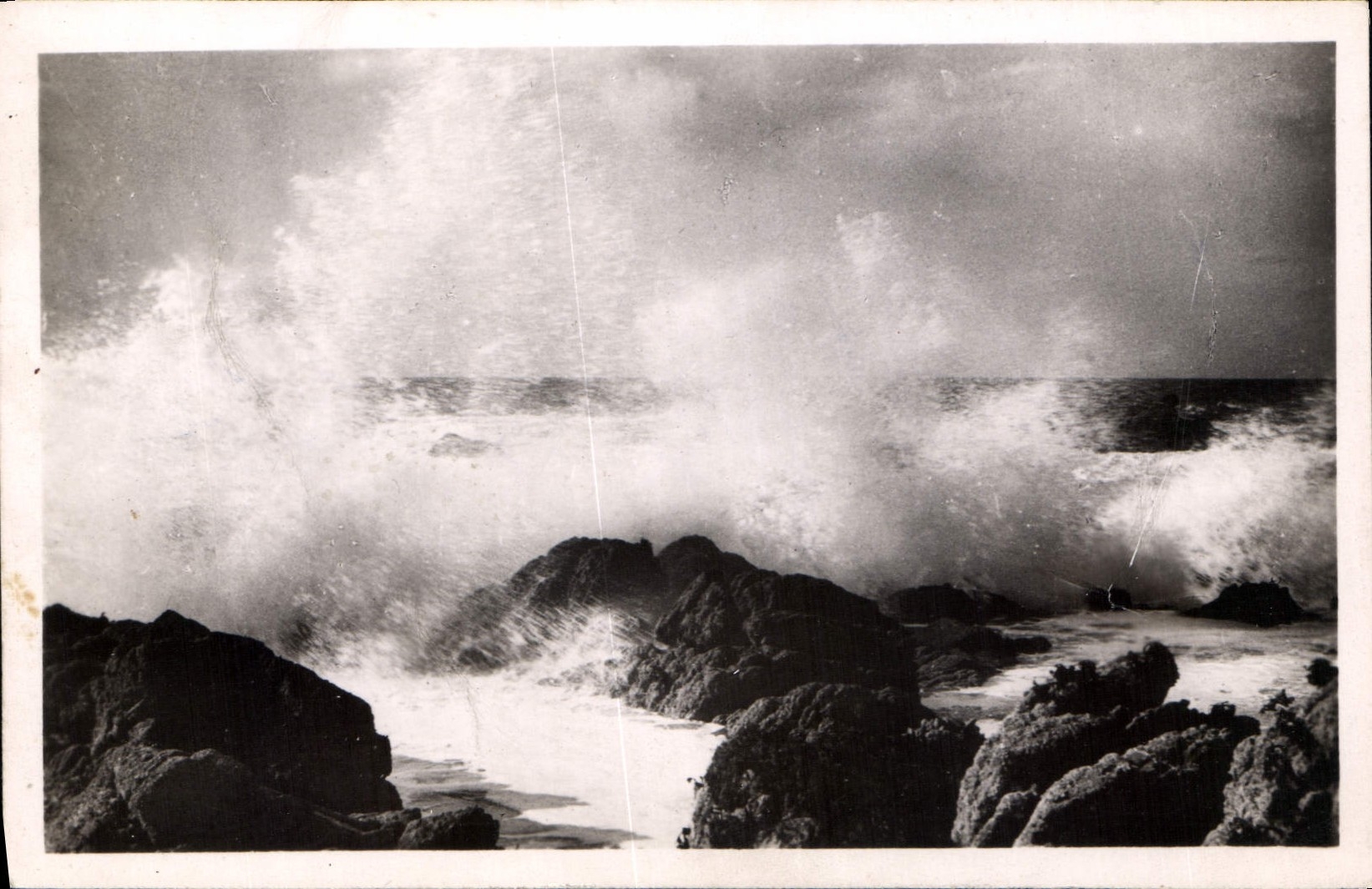 CPA Trouville Effets de Vagues 