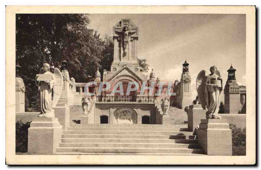La Basilique de Lisieux — Le Chemin de Croix extérieur — Vue d'ensemble — Dépôt Reproduction Daugé-Bars n°10