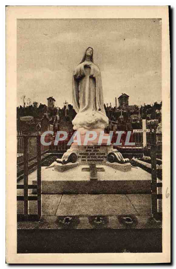 CPA Monument eleve au Cimetiere des Carmelites de Lisieux 
