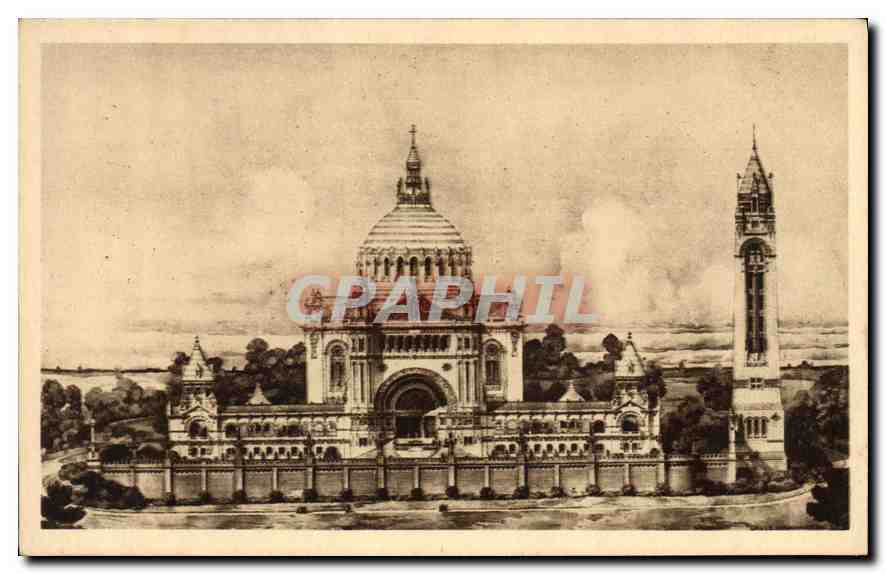 CPA La Basilique de Lisieux Vue generale du Project 