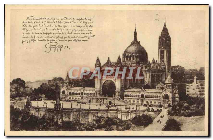 CPA Project de la Basilique de Sainte Therese de l'Enfant Jesus a Lisieux 