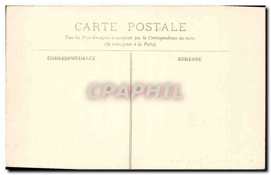 CPA En pleine Mer Effet de Nunges  — Rückseite