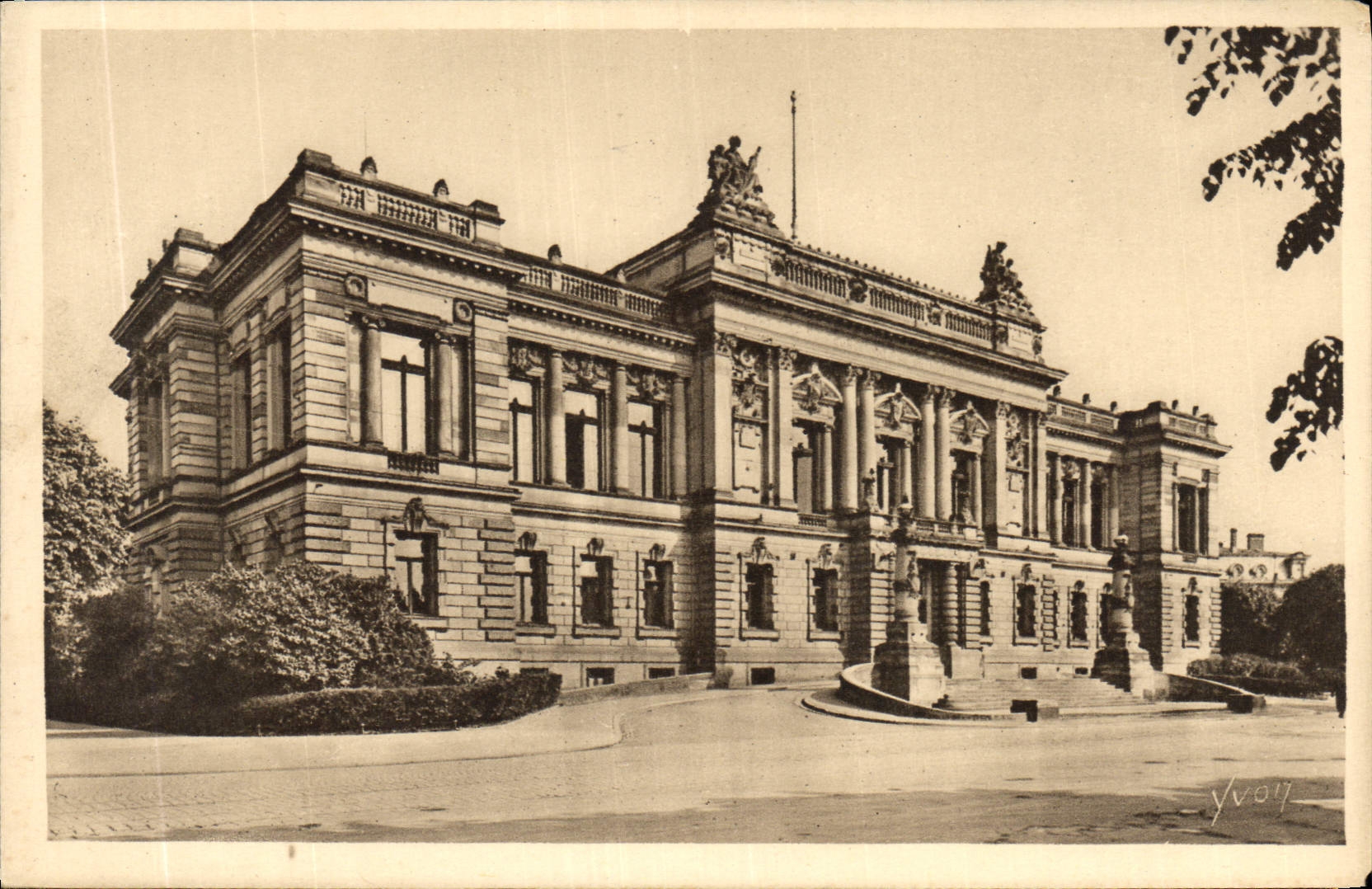 CPA Strasbourg Bas Rhin Le Conservatoire de Musique 