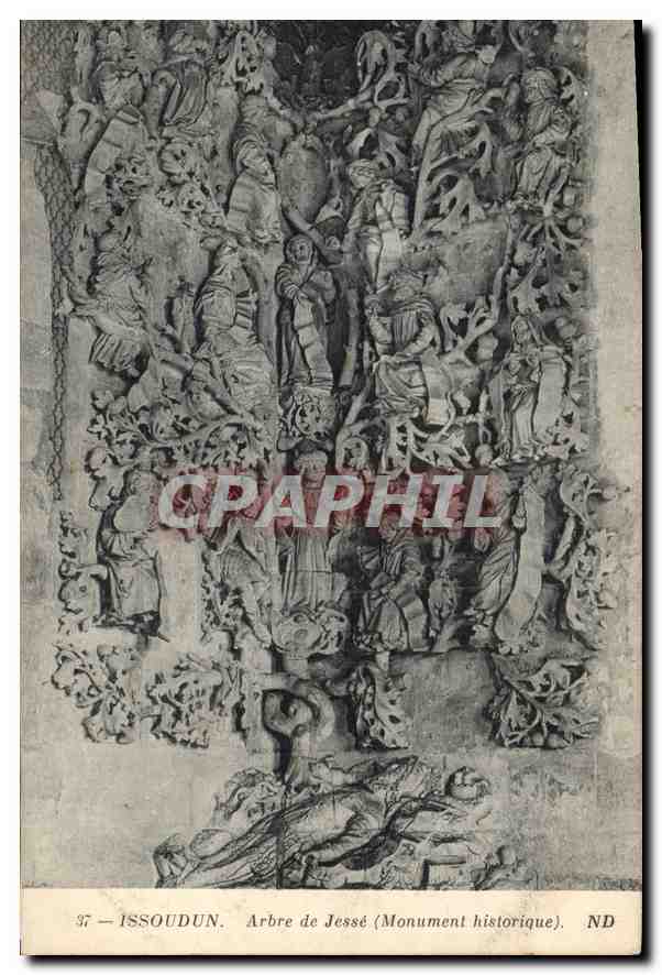 Issoudun — Arbre de Jessé (Monument historique) — CPAPHIL