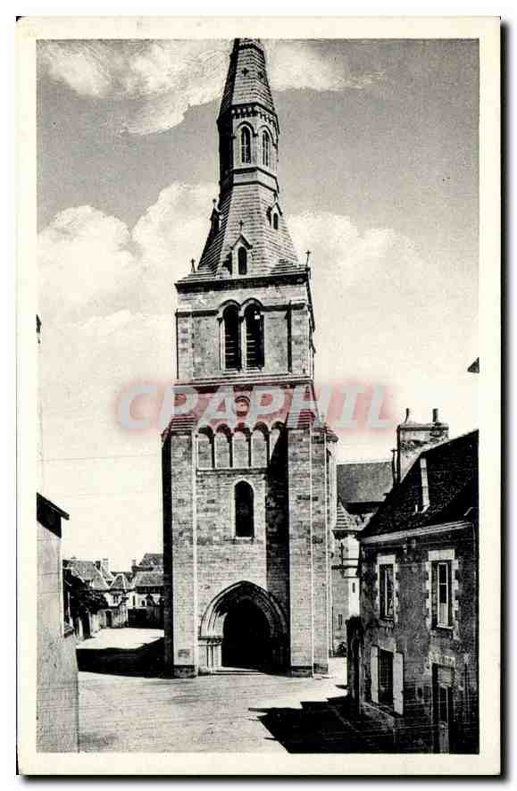 CPA La Vallee Noire Le Chatre L'Eglise 
