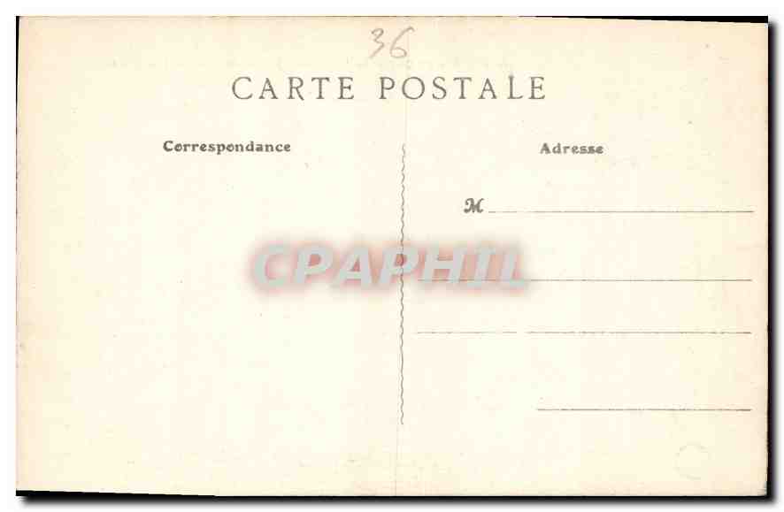 Valençay - Le Château - Jardin de Mme la Duchesse — Catala Frères, n° 505 — Verso