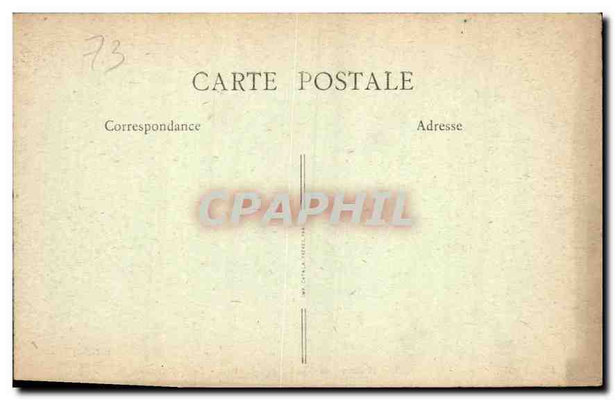 CPA Environs d Aix les Bains Le Val du Fier  — Rückseite