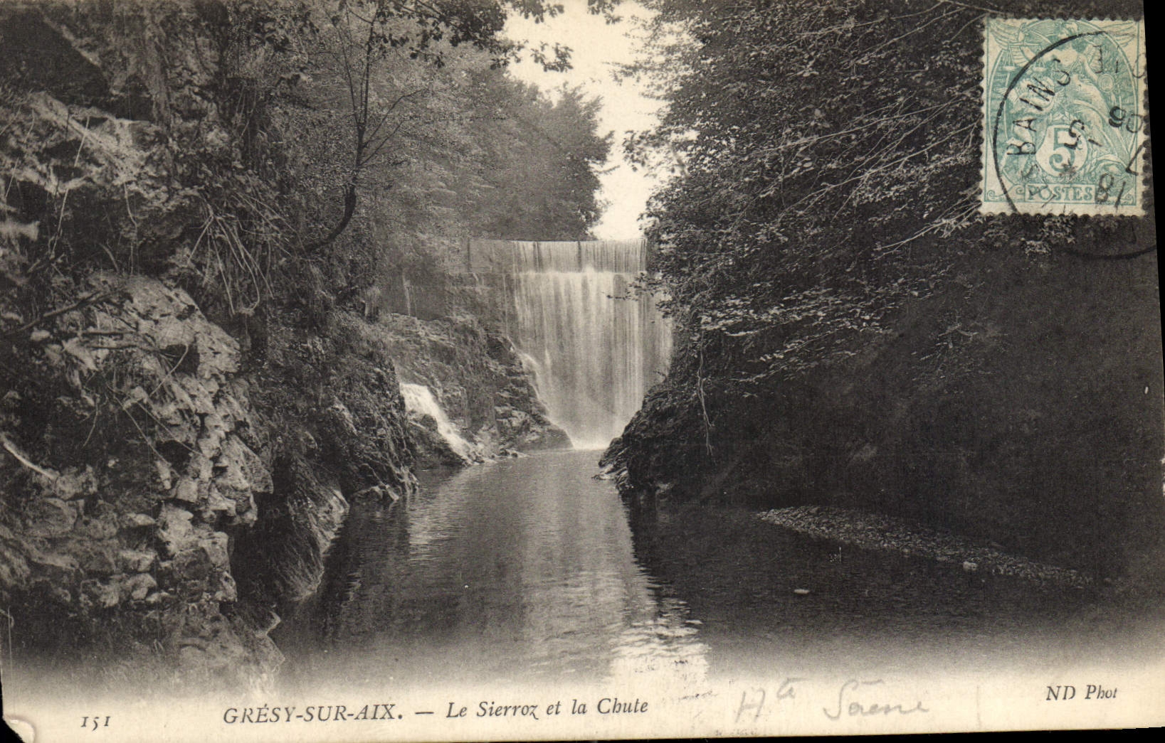 Grésy-sur-Aix — Le Sierro x et la Chute — ND Phot