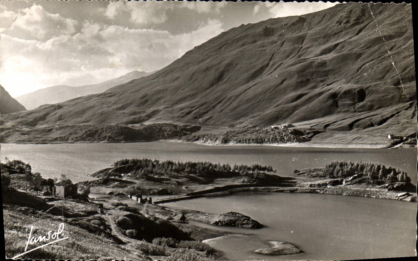 CPA Le Mont Cenis Le Petit et le Grand Lac 
