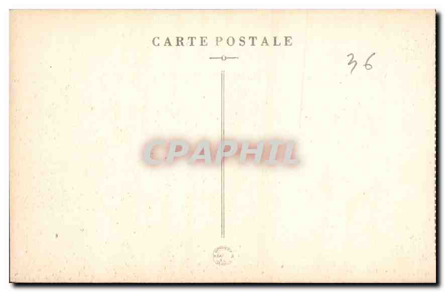 Petit Séminaire de Fontgombaud — Abside de l'Église Abbatiale (XIe s.) — CPAPHIL n°36 — Achterkant