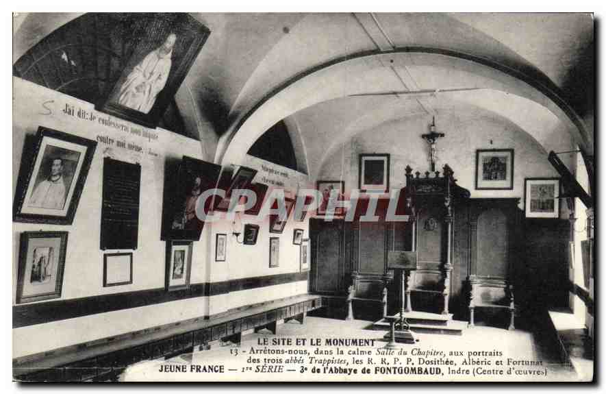 Salle du Chapitre de l'Abbaye de Fontgombaud — Abbaye de Fontgombaud, Indre (Centre d'oeuvres) — Jeune France — 3e série