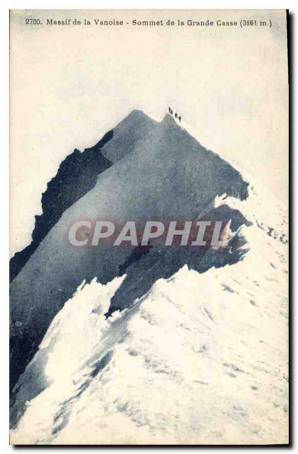 CPA Massif de la Vanoise Sommet de la Grande Casse 