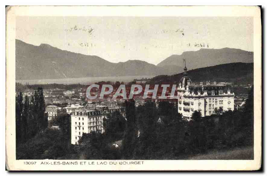 CPA Aix les Bains et le Lac du Bourget 