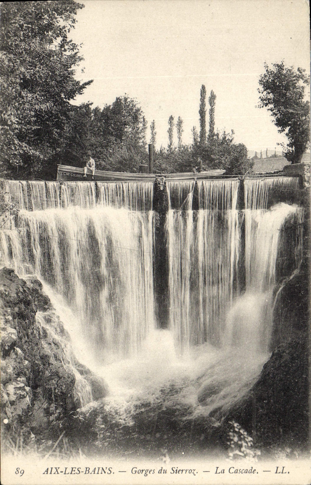 CPA Aix les Bains Gorges du Sierroz La Cascade 