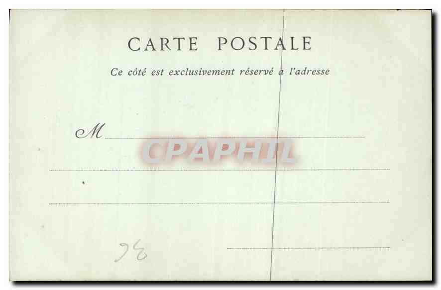 Valençay (Indre) — Château, Côté des Jardins — ND Phot, Juillet 1891 — Verso