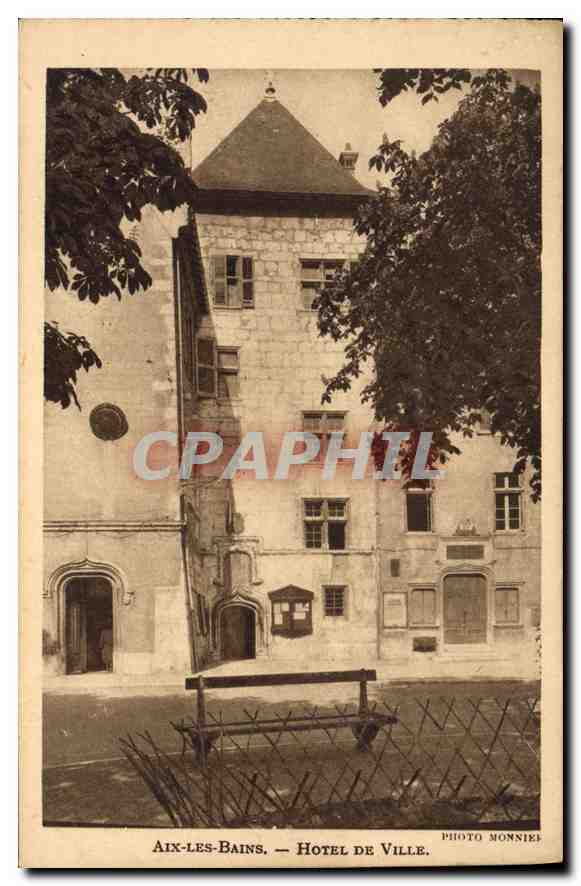CPA Aix les Bains Hotel de Ville 