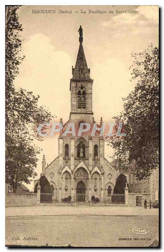 Issoudun (Indre) — La Basilique du Sacré-Cœur — Bing, Cordière Imp. Macon