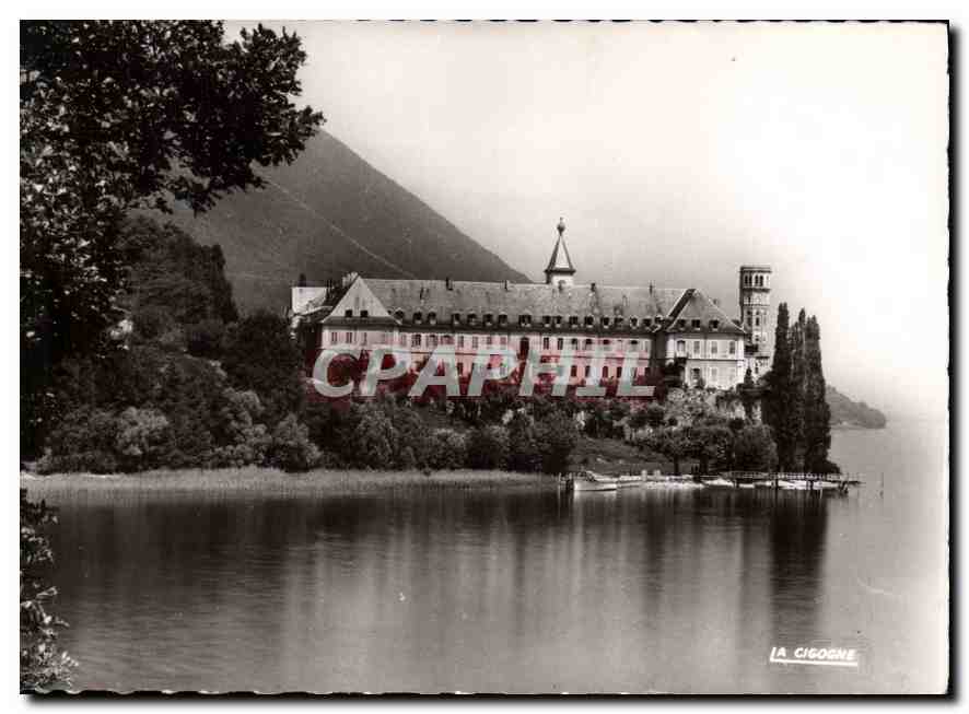 CPA Lac du Bourget Savoie L'Abbaye de Hautecombe 