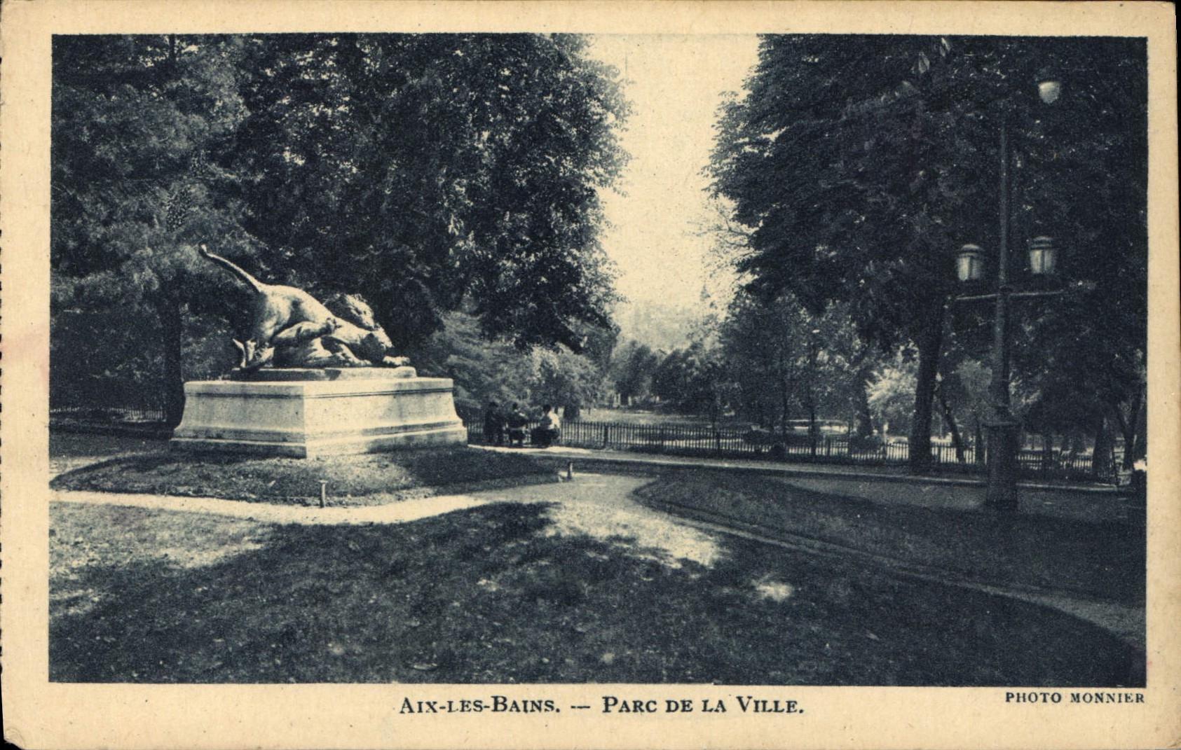 CPA Aix les Bains Parc de la Ville 