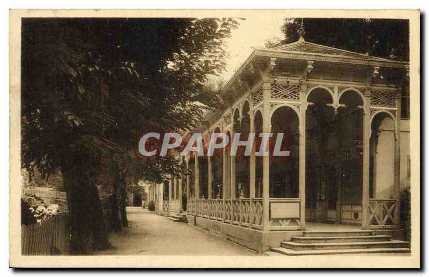 CPA Brides les Bains Avenue de la Source et le Promenoir 