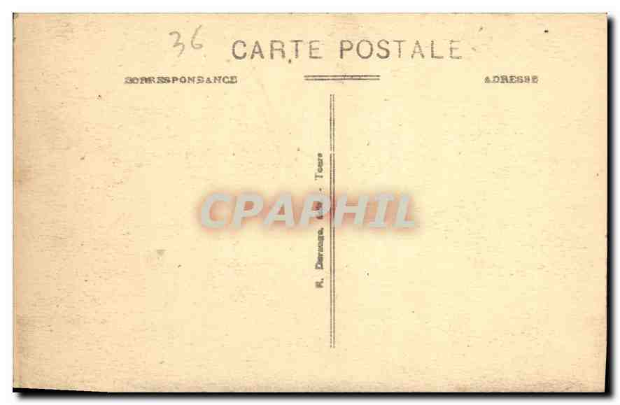 Valençay - Le Château (côté Nord-Ouest) — R. D. — n°6 — Rückseite