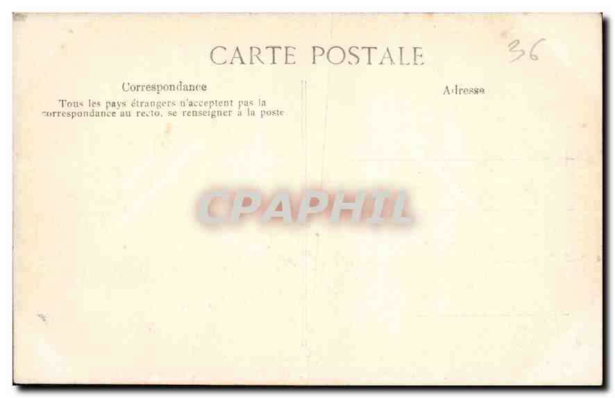 CPA Chateau de Valencay Indre Facade Principale  — Rückseite