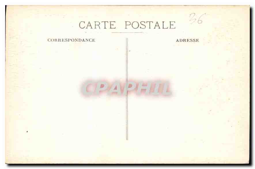 Gargilesse (Indre) — La Creuse au-dessous du Pont Noir — G. Sand — Rückseite