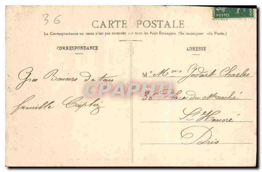CPA Dreux Chapelle St Louis Tombeau du Dac d'Aumale  — Rückseite