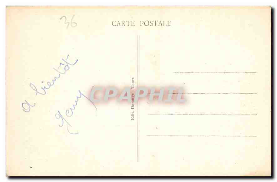 Valençay (Indre) - Le Château (côté Nord-Est) - R. D. — Rückseite