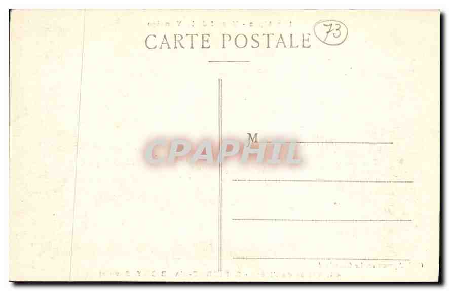CPA Vallee de l'Isere St Pierre d'Albigny Savoie  — Rückseite