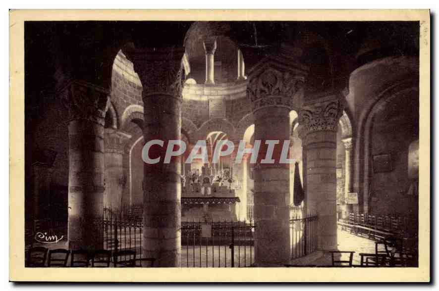 CPA Neuvy St Sepulcre Indre Interieur du St Sepulcre 