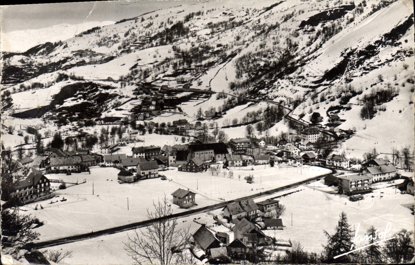 CPM Valloire Savoie Vue generale de la Station 