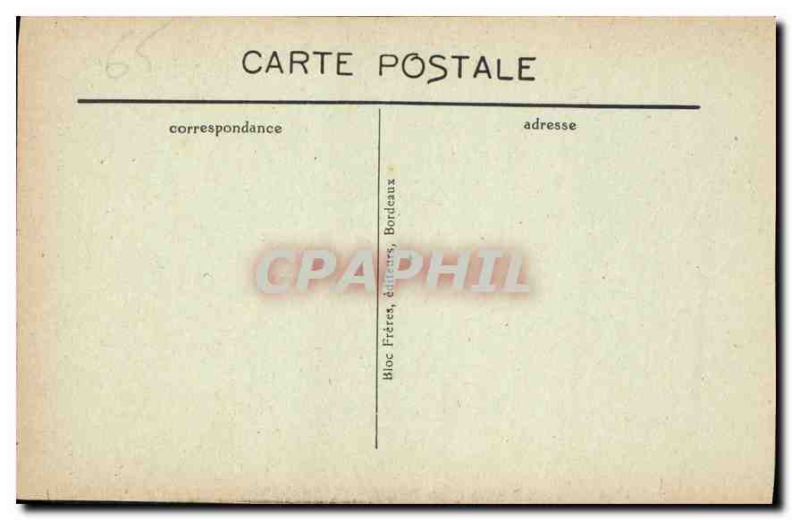 Cauterets — Vue générale prise de Pauze-Vieux — BR-922 — Rückseite