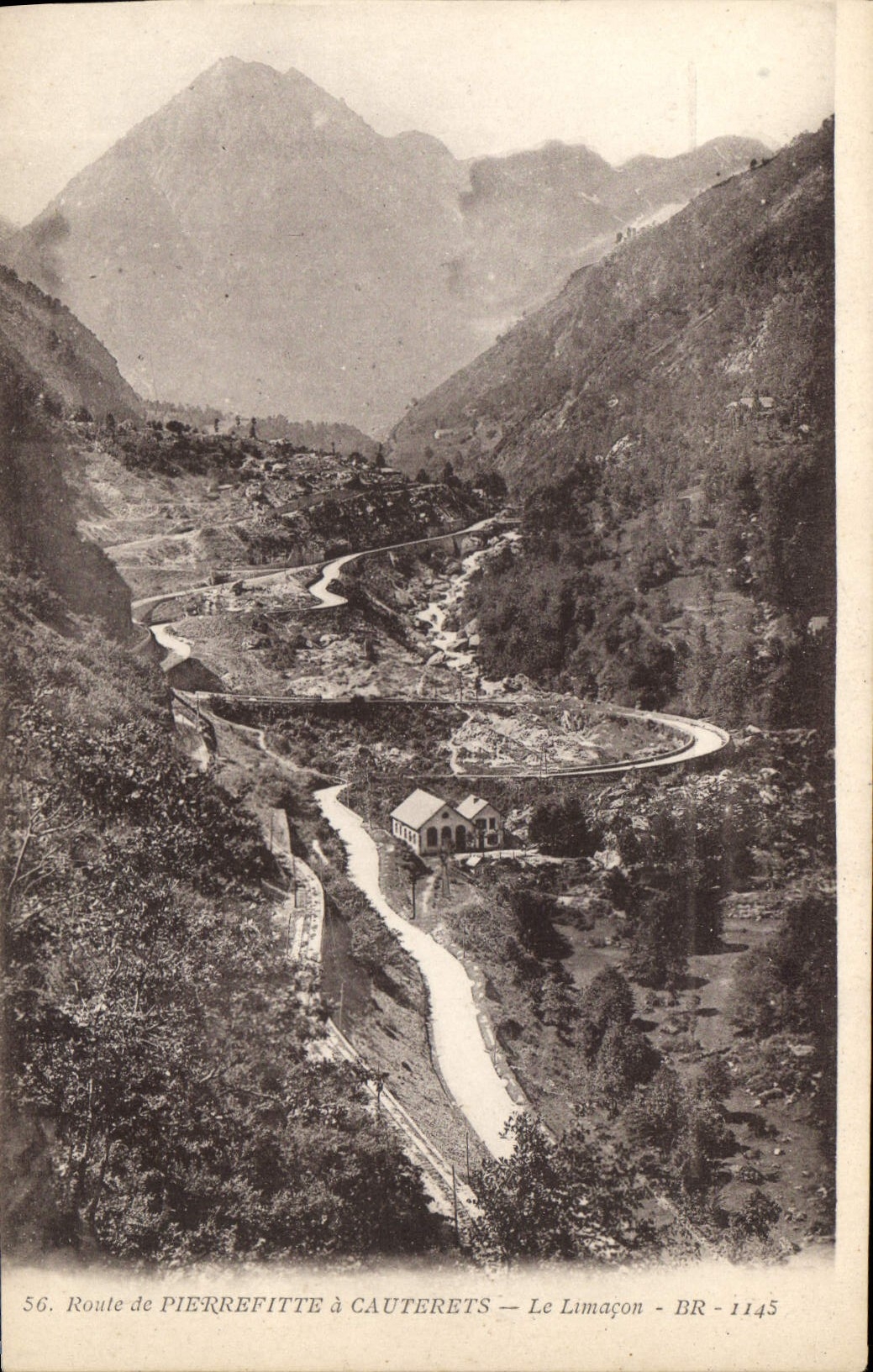 Route de Pierrefitte à Cauterets — Le Limaçon — BR - 1145