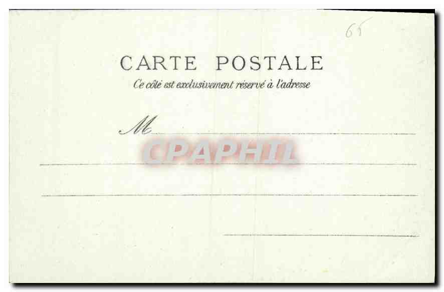 CPA Lourdes Apparition de la Sainte Vierge a Bernadette Soubirous  — Verso