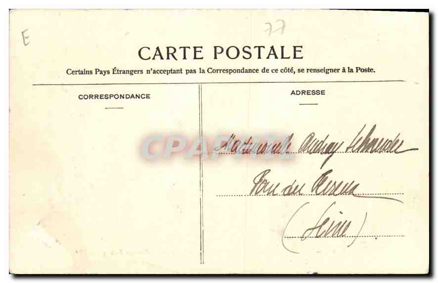 Palais de Fontainebleau — Fac-simile de l'abdication de Napoléon Ier — Éditeur Calypso, n° 474 — Reverso