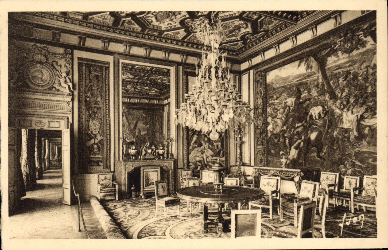 Fontainebleau (S.-et-M.) — Le Palais - Salon du Pape — Les Éditions d'Art, Paris