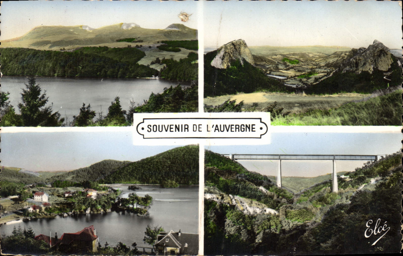 Auvergne — Souvenir of Auvergne — Publisher Elcée