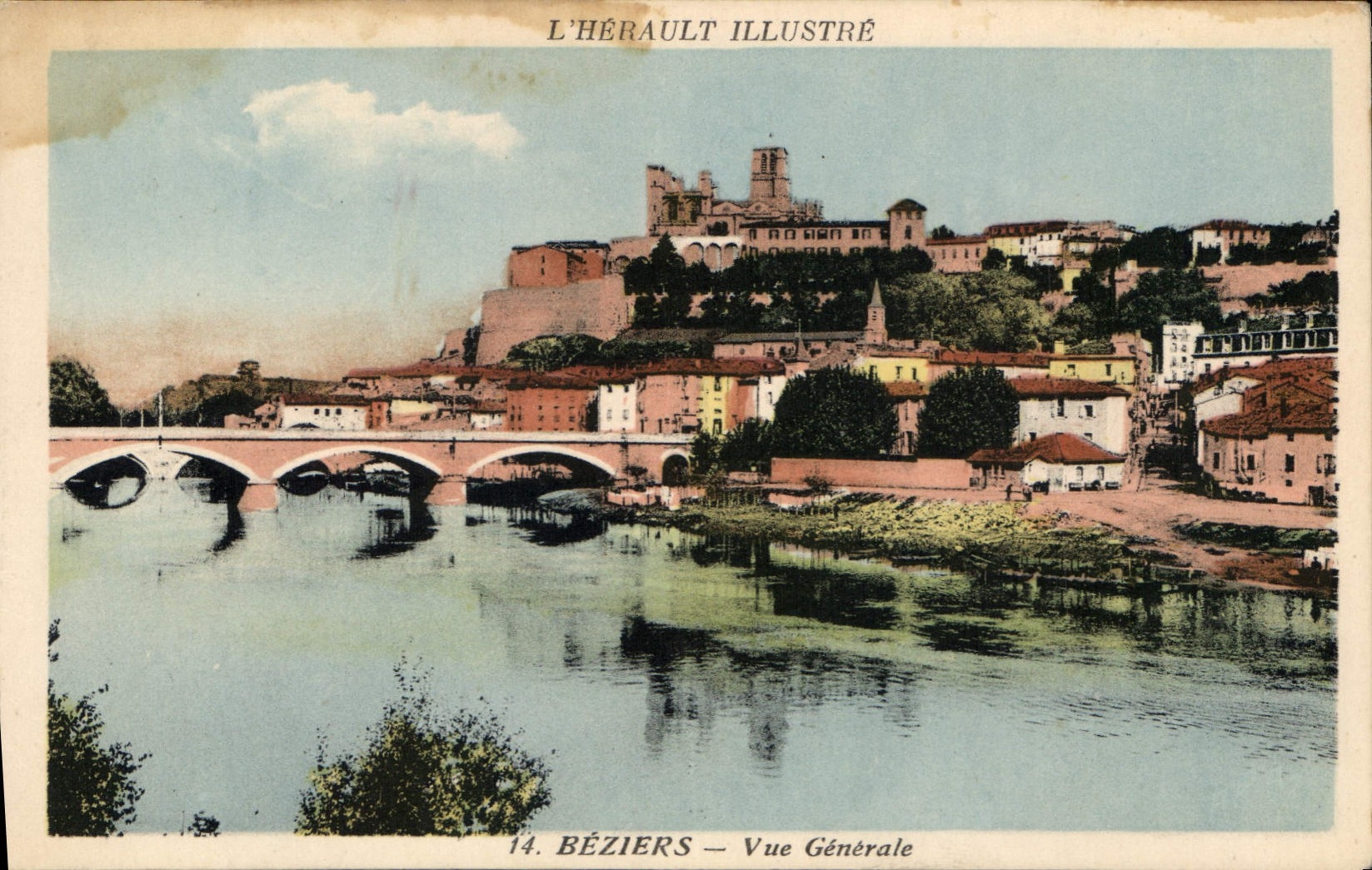 CPA Beziers Vue Generale 