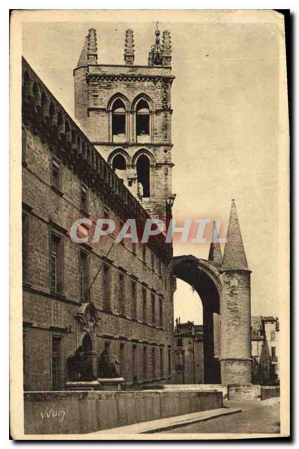 Montpellier — La Faculté de Médecine et la Cathédrale Saint-Pierre — Éditeur : La Douce France