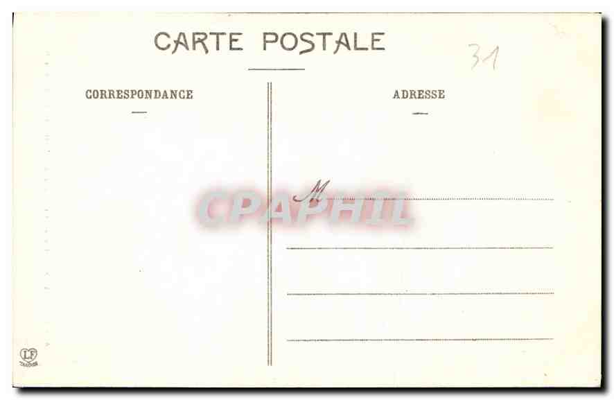 Toulouse - Hôtel de Clart, dit 'Hôtel de Pierre' — éditeur LADROITE, n°4 — Verso