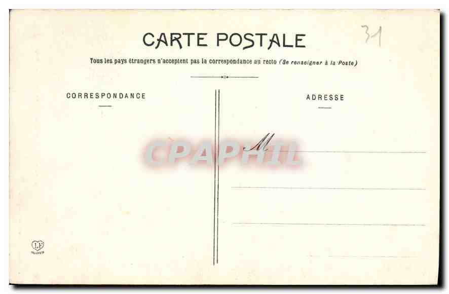 Toulouse - Salle des Illustres au Capitole — Phototypie Labouche Frères Toulouse, n°22 — Rückseite