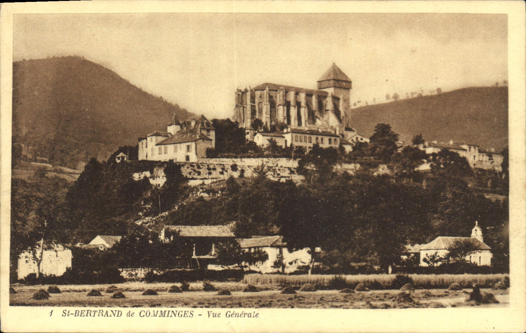 CPA St Bertrand de Comminges Vue Generale 