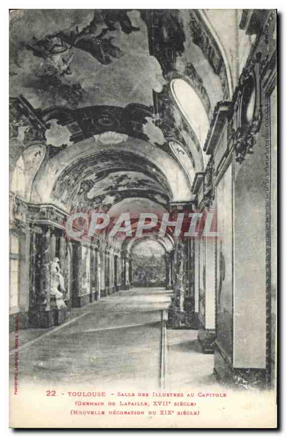 CPA Toulouse Salle des Illustre au Capitole 