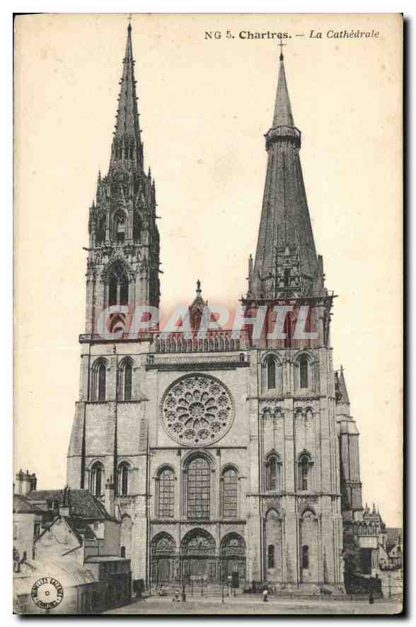 Chartres — La Cathédrale — Graphil, NG 5